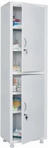 Шкаф медицинский металлический Hilfe МД 1 1760/SS Шкаф медицинский металлический Hilfe МД 1 1760/SS