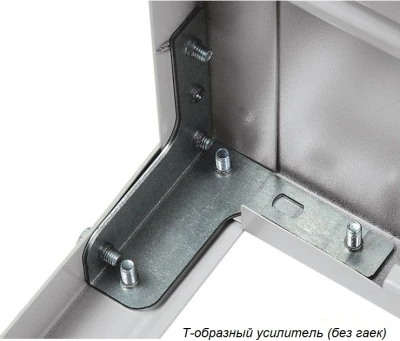 Медицинский стеллаж СТМ MS 185/100х60/4