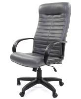 Кресло для руководителя Chairman 480 LT (экокожа серая)